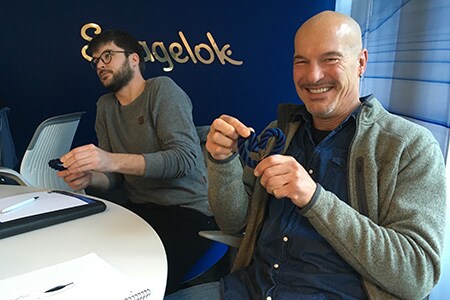 Swagelok Hamburg Strategiemeeting - ein Stück Seil