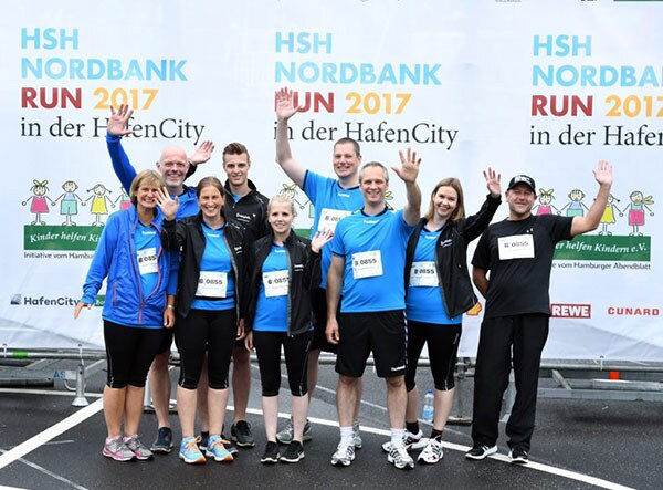 Swagelok Hamburg Gruppenbild beim HSH Nordbank Run 2017