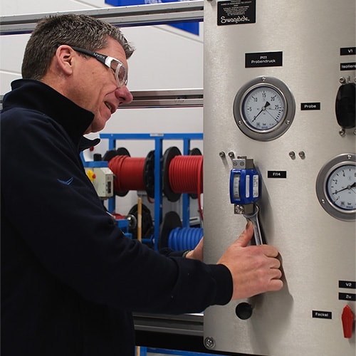 Swagelok Hamburg Probenahmepanel