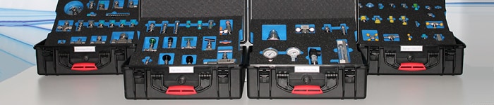 Individual tool cases by Swagelok