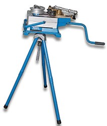 Tripod for tube bender from Swagelok Hamburg