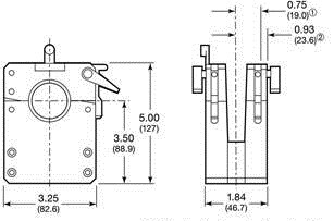 Schematische Darstellung des Fixierblocks Serie 10