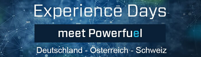 Experience Days meet Powerfuel Headerbild