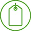 Icon für Typenschilder und Labels