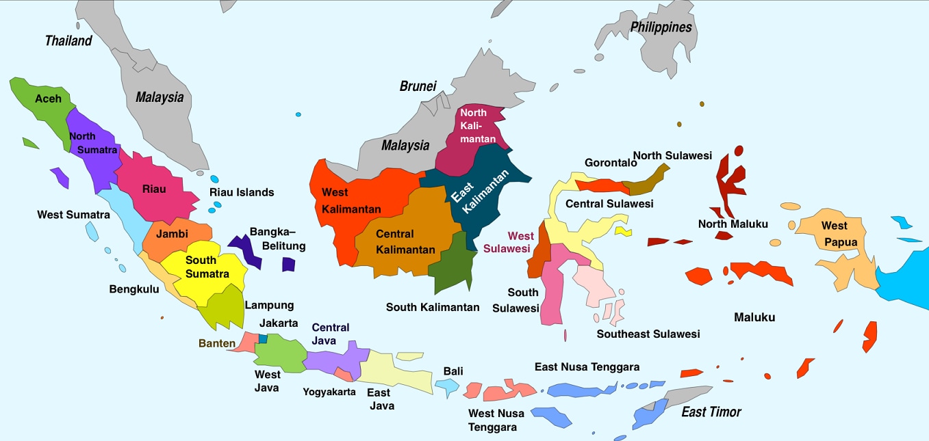 Swagelok Indonesia territory map