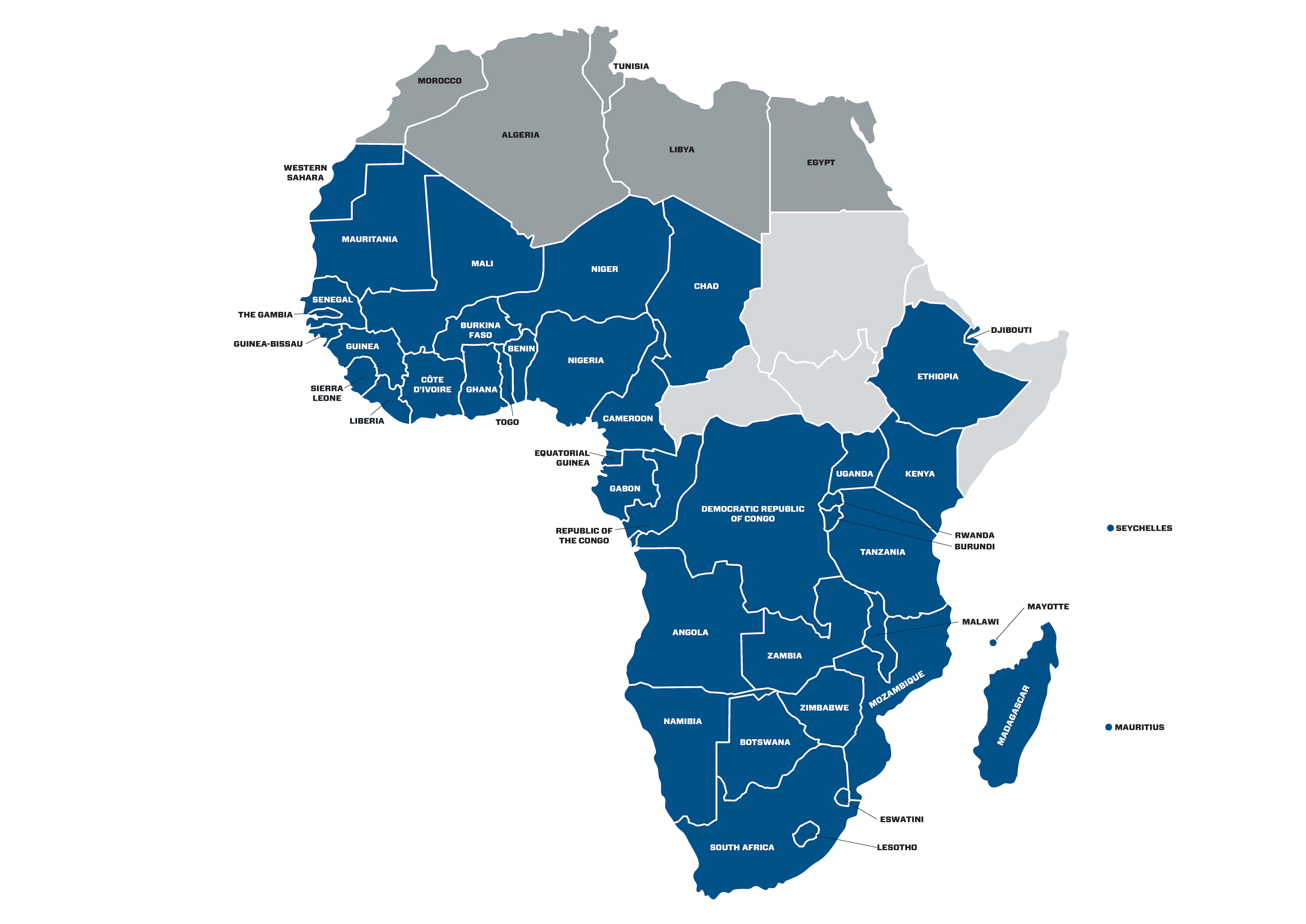 Africa territory, Sub-Sahara, Sub-Saharan Africa, Swagelok Sub-Saharan Africa, SNL, expansion
