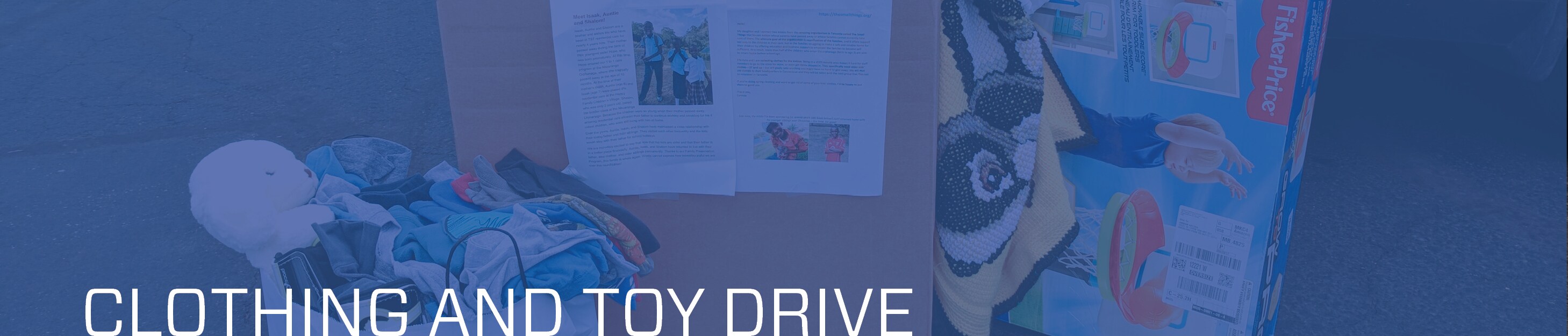 Clothing and Toy Drive