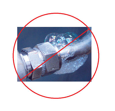 Leaking Fitting