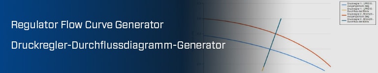 Druckregler-Durchfluss-Generator