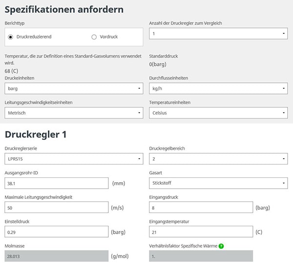 Beispiel Durchflussgenerator