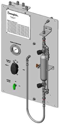 Grab Sample Module Cylinder Panel