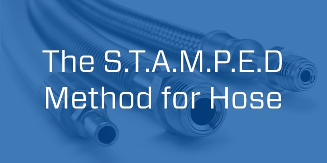 hose stamped method