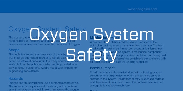oxygen systems