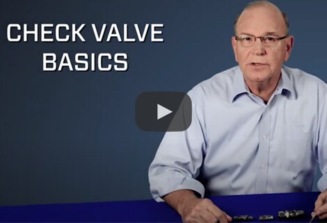 Check Valve Basics - Cracking and Resealing Pressures