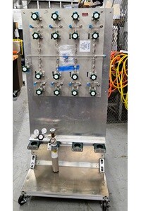 Swagelok Gas Dosing Manifold fabricated for BNL