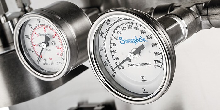 Instructor teaching student