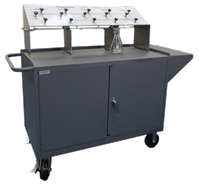 cabinet with manifold