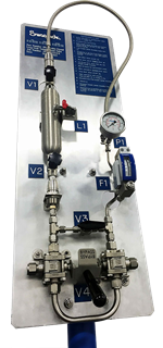 grab sample transparent