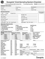 Grab Sample Panel Checklist Preview