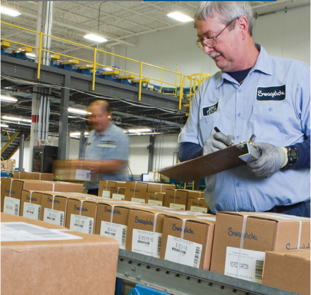 Swagelok Warehouse Workers
