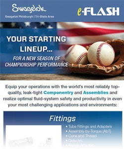 Swagelok email March 26, 2026