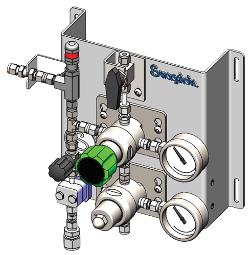 Gas Distribution System SGP Gas Panel Dual Stage