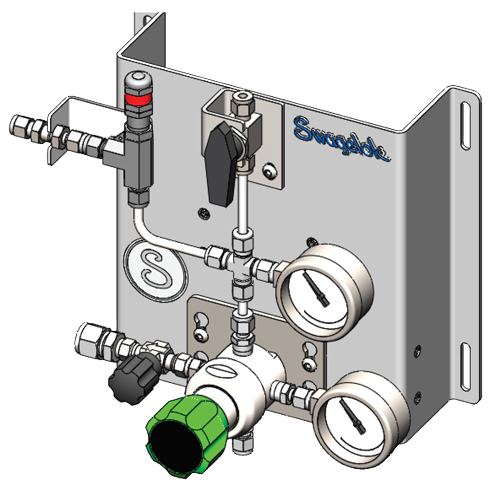 Gas Distribution System SGP Gas Panel Single Stage