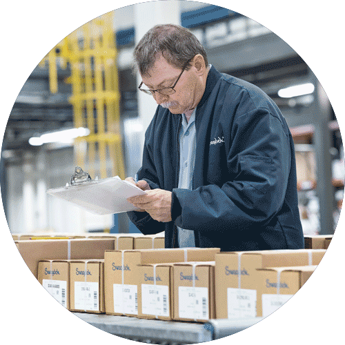 Swagelok shipping department