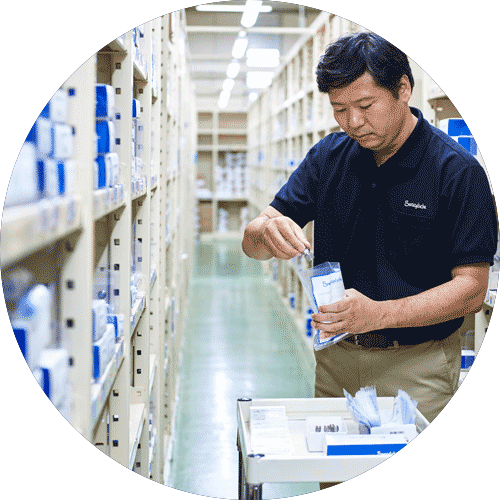 Swagelok product warehouse