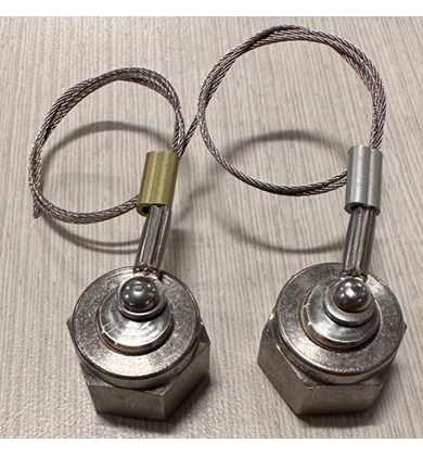 Material/Anodizing Change to Lanyard Crimps