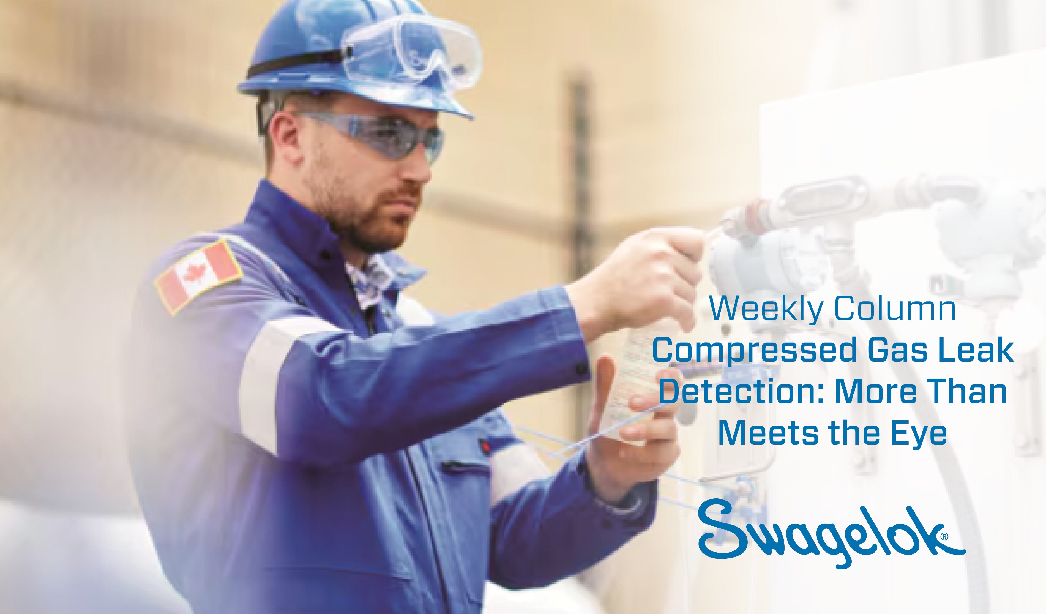 Weekly Column - Compressed Gas Leak Detection
