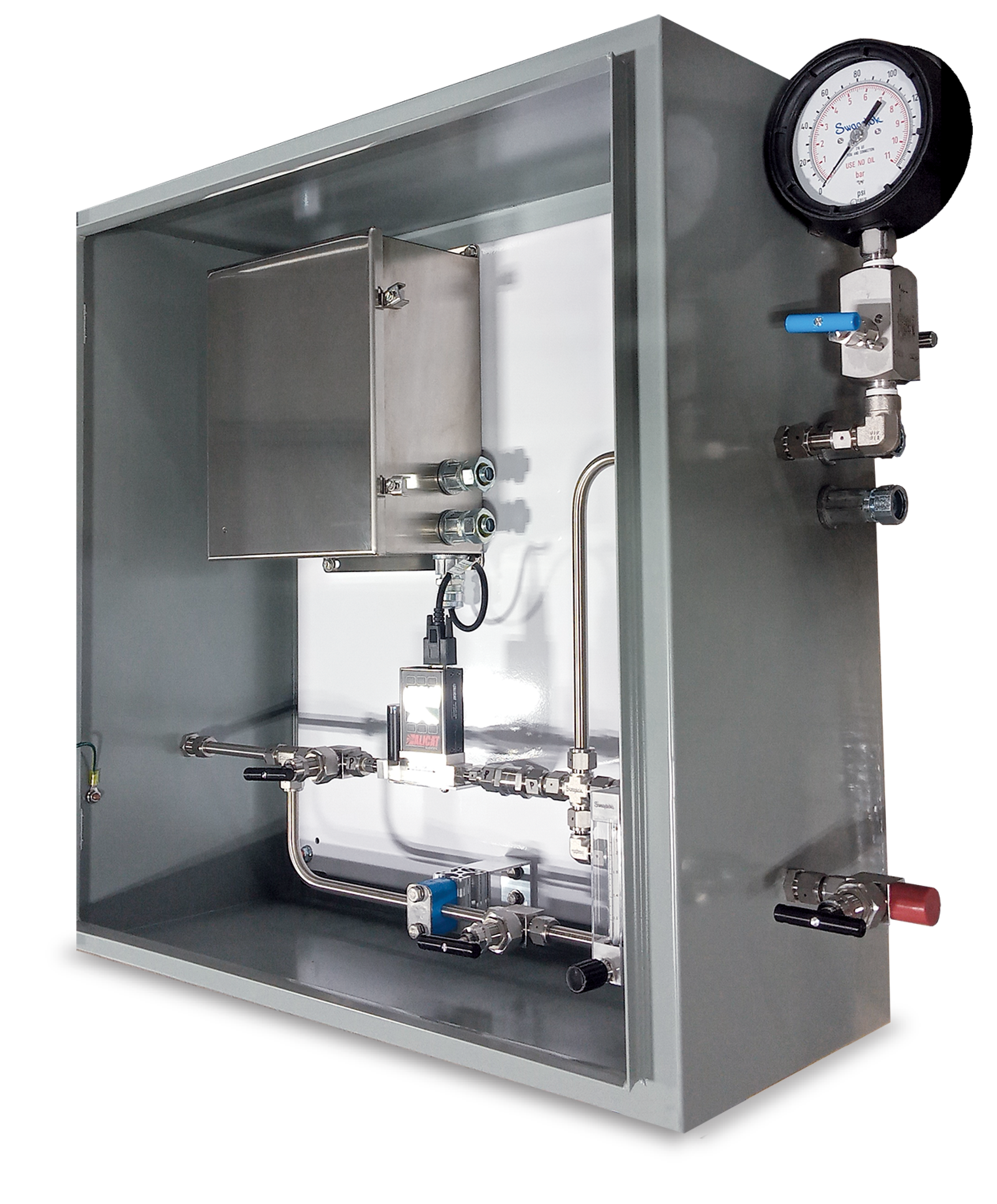 Swagelok Oxygen Injection System for power plant feedwater treatment (AVT)
