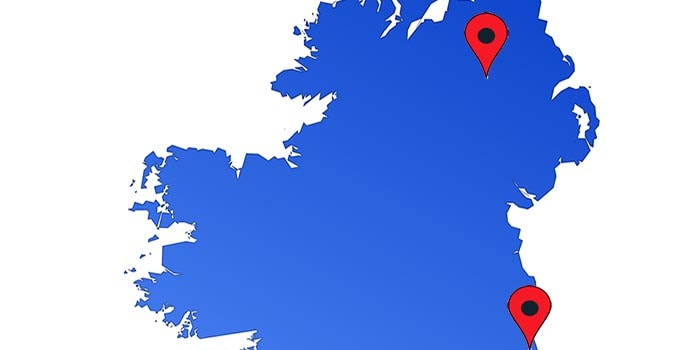 Ireland Small Map