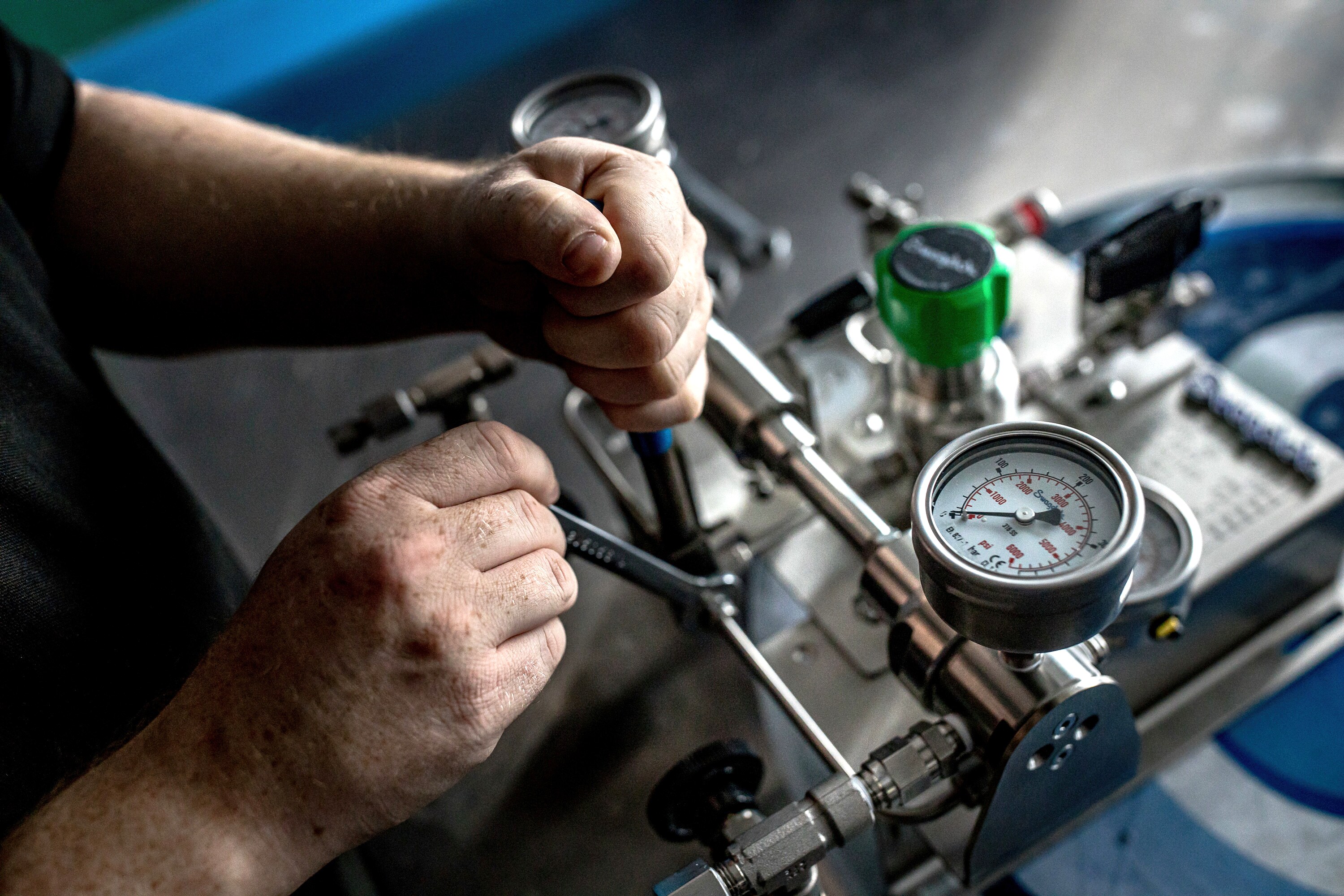 Gas Distribution Panel