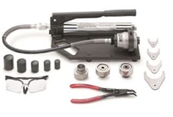 multi-head swaging unit