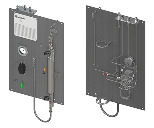 Continuous Flow Gas Sampler with Purge