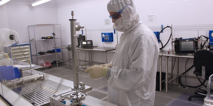 Helium Leak Detection Service at Swagelok Southwest