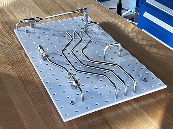 Swagelok Southwest Advanced Tube Bending Student Practical Exercise