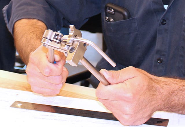 Hand Tube Bender Training Class at Swagelok Southwest