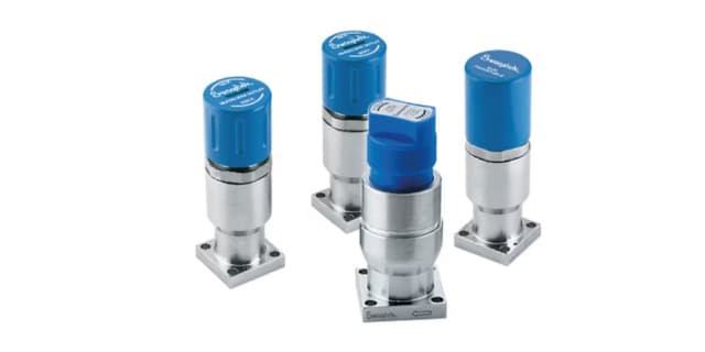 Swagelok® HF-serie gasregulator för applikationer med hög renhet och höga flöden