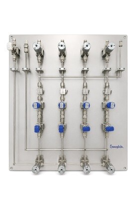 Materials engineers in a laboratory