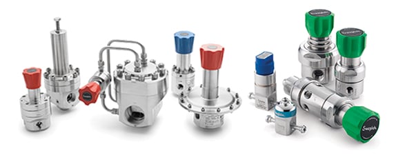 selection of swagelok regulators