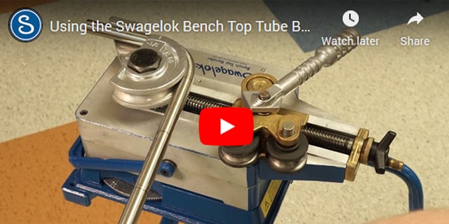 How to use Swagelok Bench Top Bender