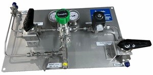 swagelok gas control panel