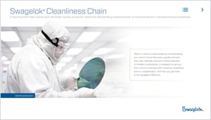 swagelok cleanliness chain semiconductor
