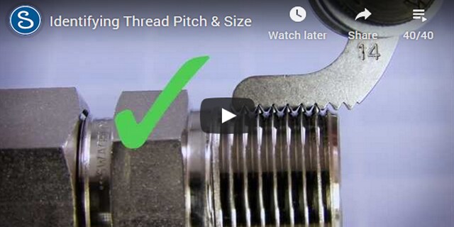 Identifying Thread Pitch & Size