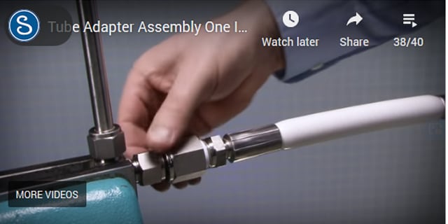 Tube Adapter Assembly One Inch and Under