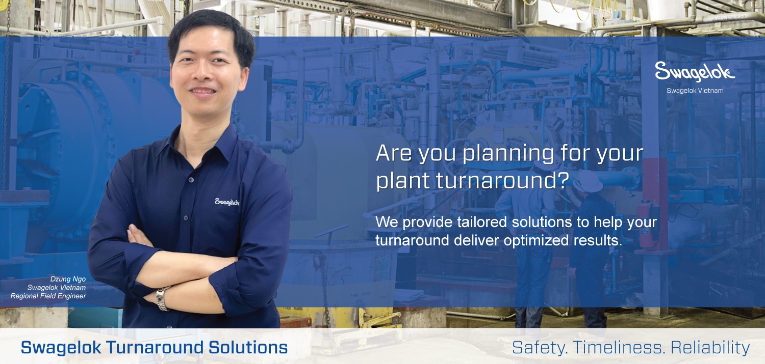 Swagelok turnaround solutions banner