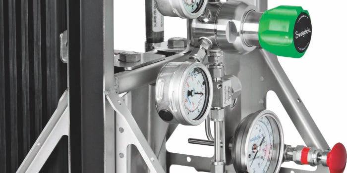 Swagelok pre-engineered analytical subsystem