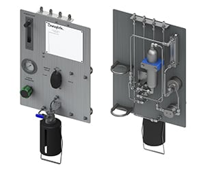 The Swagelok GSL liquid-only grab sampling system